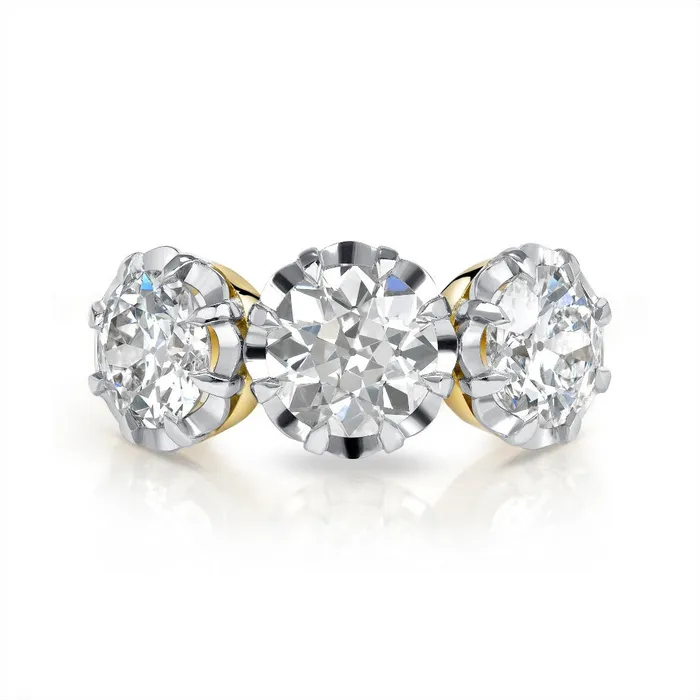 Single Stone Rings Single Stone Three Stone Jolene Ring