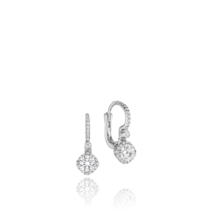 Tacori Earrings Tacori 18K White Gold Diamond Drop Earring Mounts