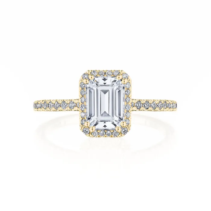 Tacori Rings Tacori 18K Yellow Gold Diamond Semimount Ring