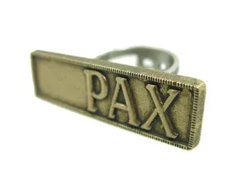 Virgins Saints Angels PAX Ring Bronze Top Rings
