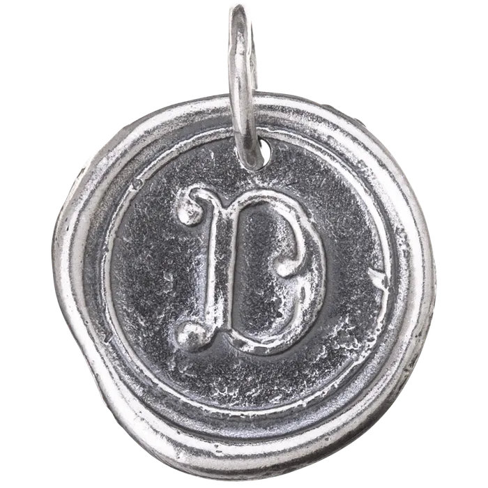 Waxing Poetic Charm Necklaces Waxing Poetic Round Insignia Charm D