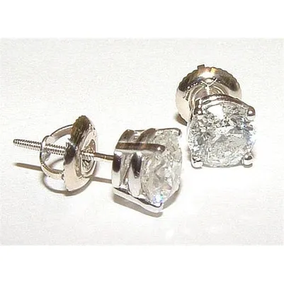 251 Ct F Vvs1 Round Natural Earth Mined Diamonds Stud Earrings Platinum GB Earrings 251 Ct F Vvs1 Round Natural Earth Mined Diamonds Stud Earrings Platinum GB Earrings