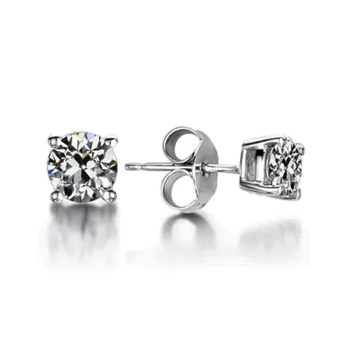 2 Ct Round Earth Mined Diamond Womens Earrings HarryChadEntcom Earrings 2 Ct Round Earth Mined Diamond Womens Earrings HarryChadEntcom Earrings
