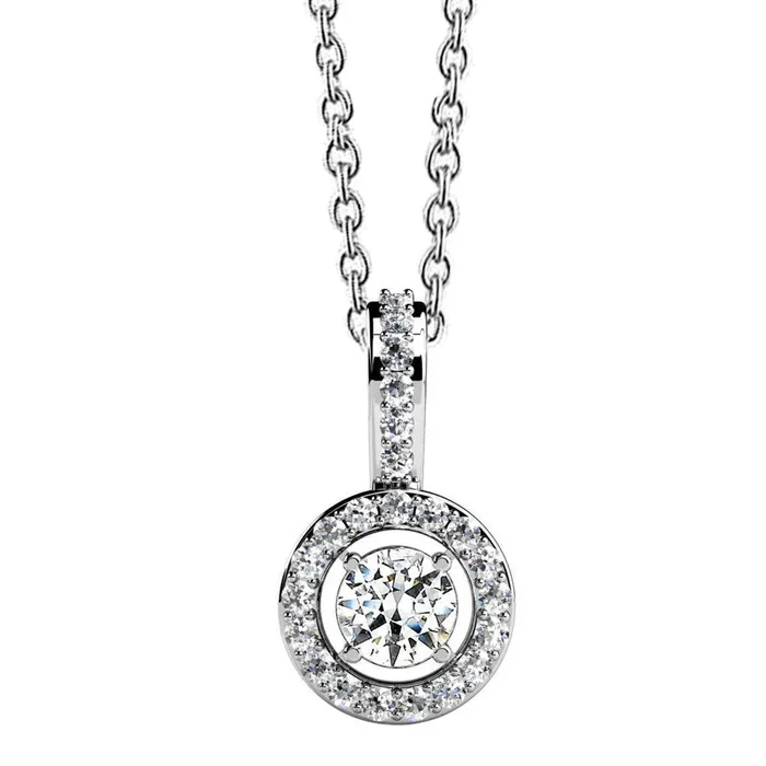 6 Ct Natural Earth Mined Diamonds Stylish Circle Pendant Necklace White Gold 14K GB Necklaces 6 Ct Natural Earth Mined Diamonds Stylish Circle Pendant Necklace White Gold 14K GB Necklaces