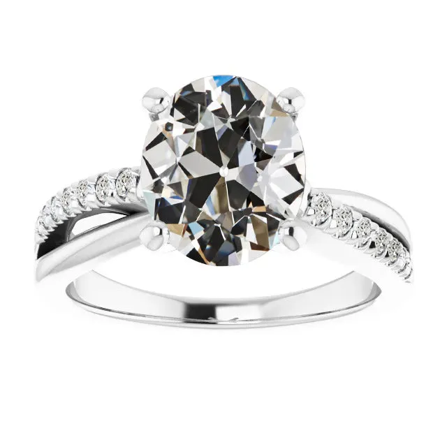 7 Carats Round Oval Old Miner Genuine Natural Earth Mined Diamond Ring Pave Split Shank HarryChadEntcom Rings 7 Carats Round Oval Old Miner Genuine Natural Earth Mined Diamond Ring Pave Split Shank HarryChadEntcom Rings
