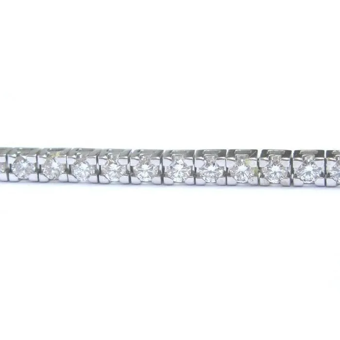 8 Carat Round Natural Earth Mined Diamond Bracelet Solid White Gold Jewelry 14K GB Bracelets 8 Carat Round Natural Earth Mined Diamond Bracelet Solid White Gold Jewelry 14K GB Bracelets