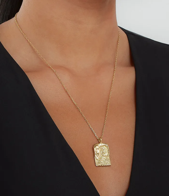 Aries Zodiac Pendant Necklace Diamonds David Webb Workshop Necklaces