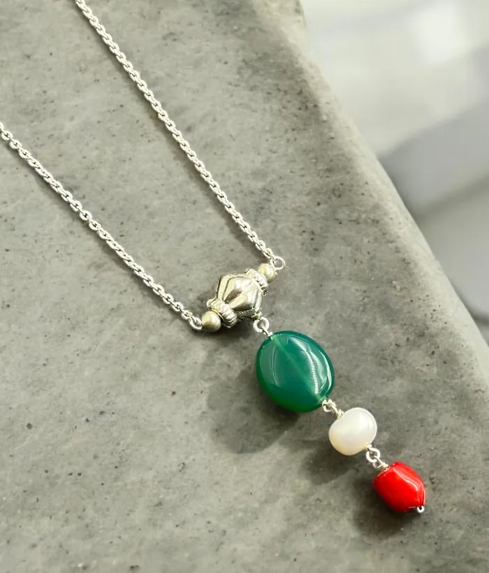 Bharati The Nauka Silver Necklace Necklaces