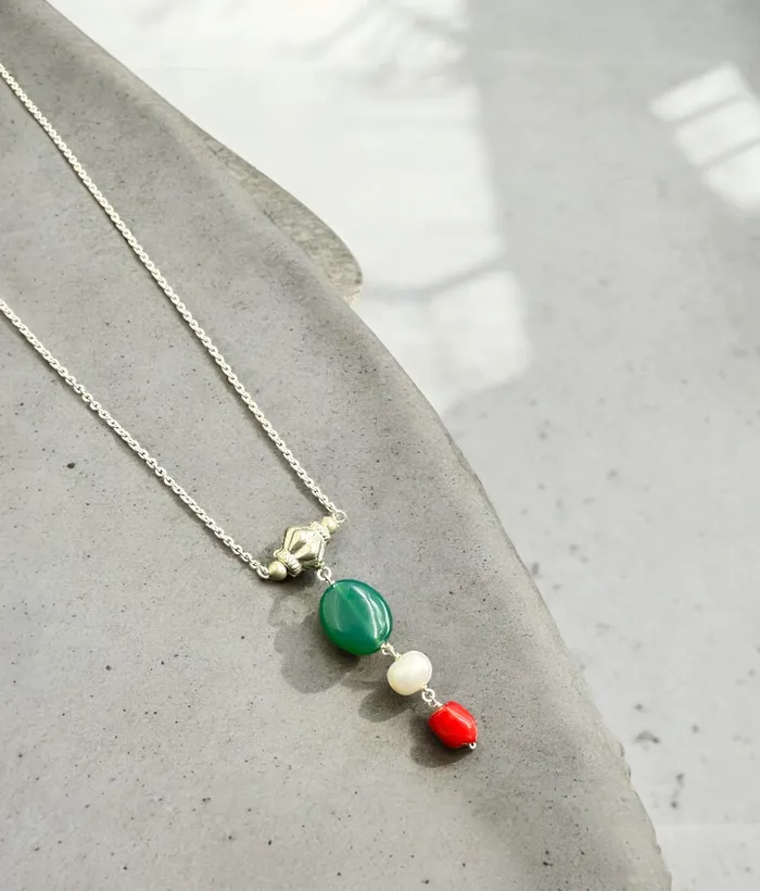 Bharati The Nauka Silver Necklace Necklaces