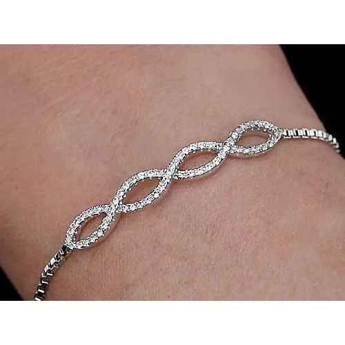 Bracelets GB Ladies Natural Earth Mined Diamond Bracelet 4 Carats Jewelry New Bracelets GB Ladies Natural Earth Mined Diamond Bracelet 4 Carats Jewelry New
