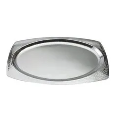 Bracelets Leeber Leeber Rim Oval Tray 22 Stainless Steel