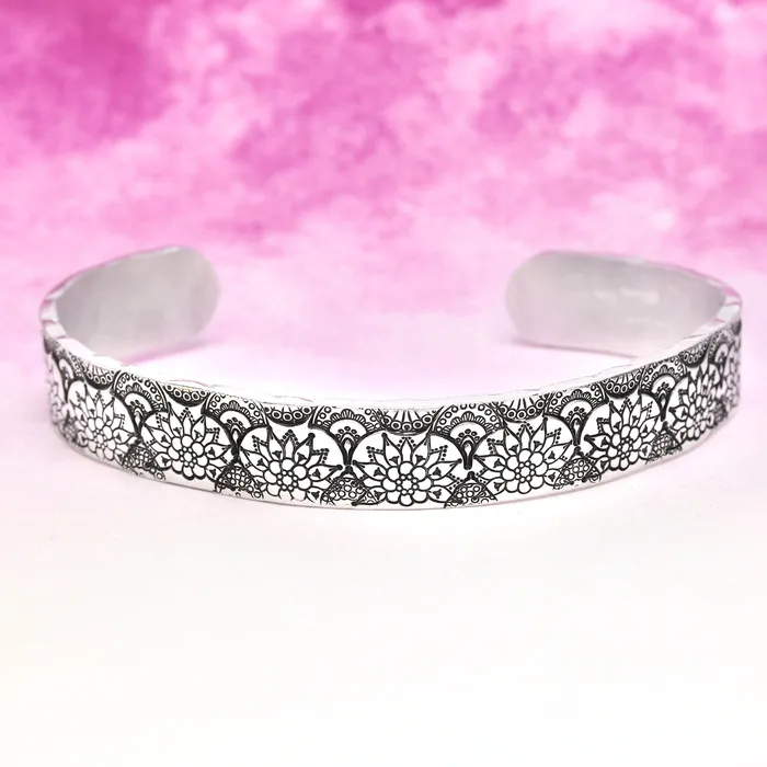 Bracelets OA Aluminum Bracelet Blank 178mm 7 x 95mm 38 12 Gauge Deburred with Smooth Edges