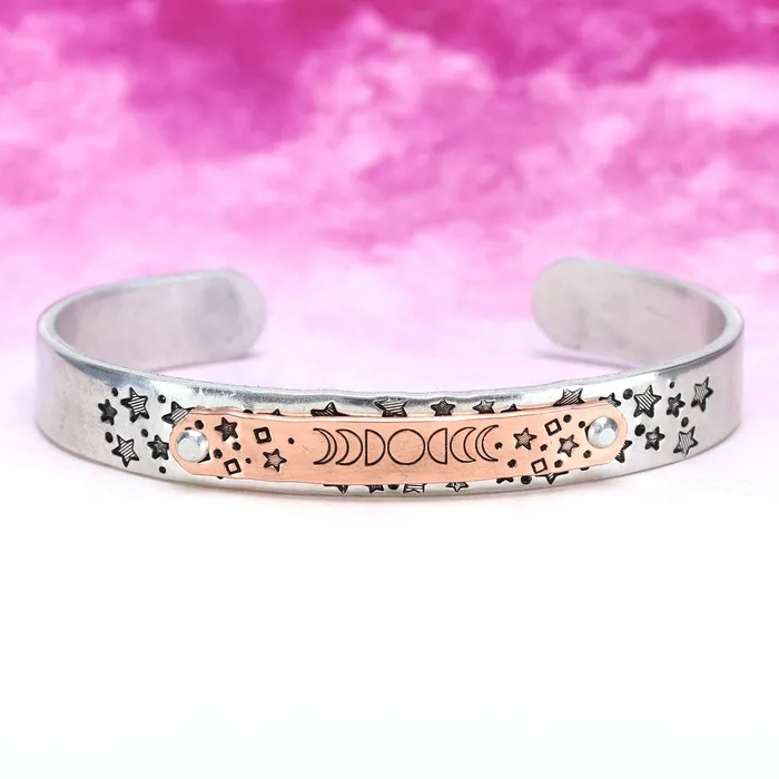 Bracelets OA Aluminum Bracelet Blank 178mm 7 x 95mm 38 12 Gauge Deburred with Smooth Edges