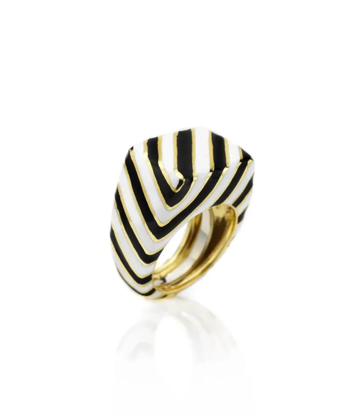 David Webb Workshop Crosswalk Ring Rings