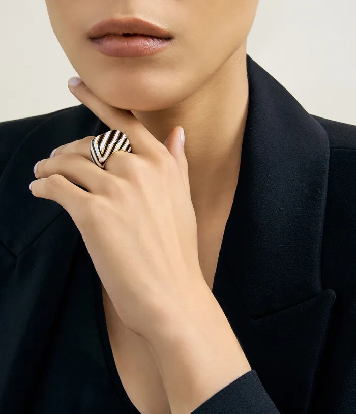 David Webb Workshop Crosswalk Ring Rings