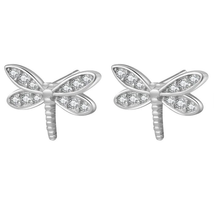 Earrings Hey Happiness Dragonfly Stud Earring Sterling Silver Earrings Hey Happiness Dragonfly Stud Earring Sterling Silver