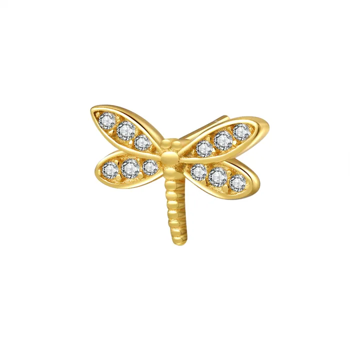 Earrings Hey Happiness Dragonfly Stud Earring Sterling Silver Earrings Hey Happiness Dragonfly Stud Earring Sterling Silver