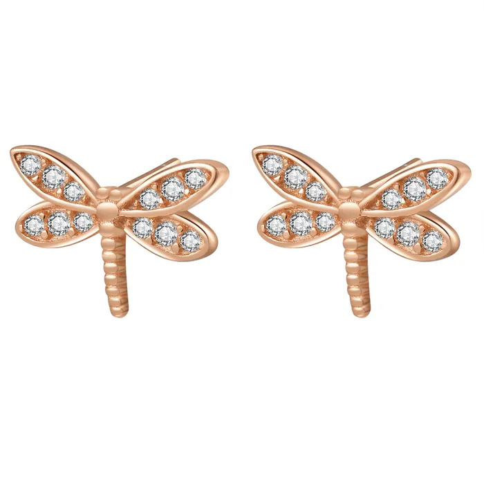 Earrings Hey Happiness Dragonfly Stud Earring Sterling Silver Earrings Hey Happiness Dragonfly Stud Earring Sterling Silver
