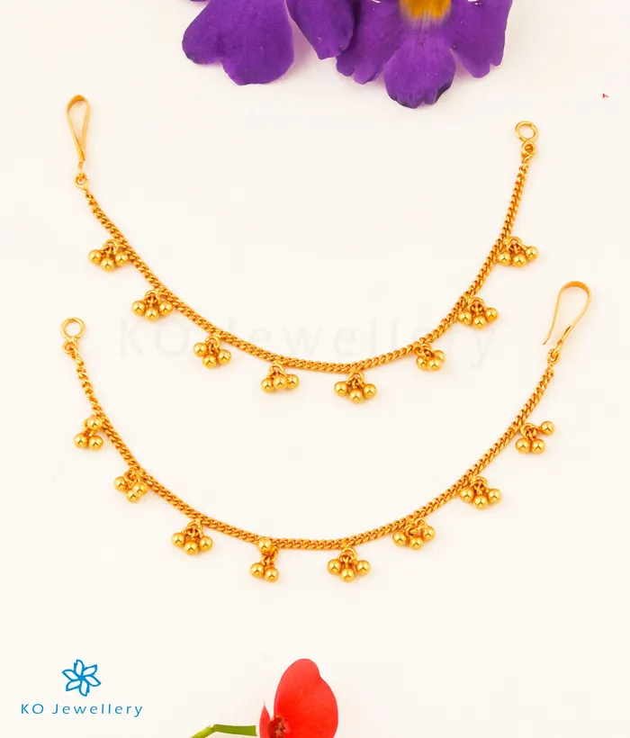 Earrings Silversmith The Gejje Silver Ear chain Single Layer