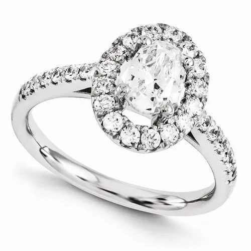 GB 180 Ct Natural Earth Mined Diamond Engagement Ring 14K White Gold Rings GB 180 Ct Natural Earth Mined Diamond Engagement Ring 14K White Gold Rings