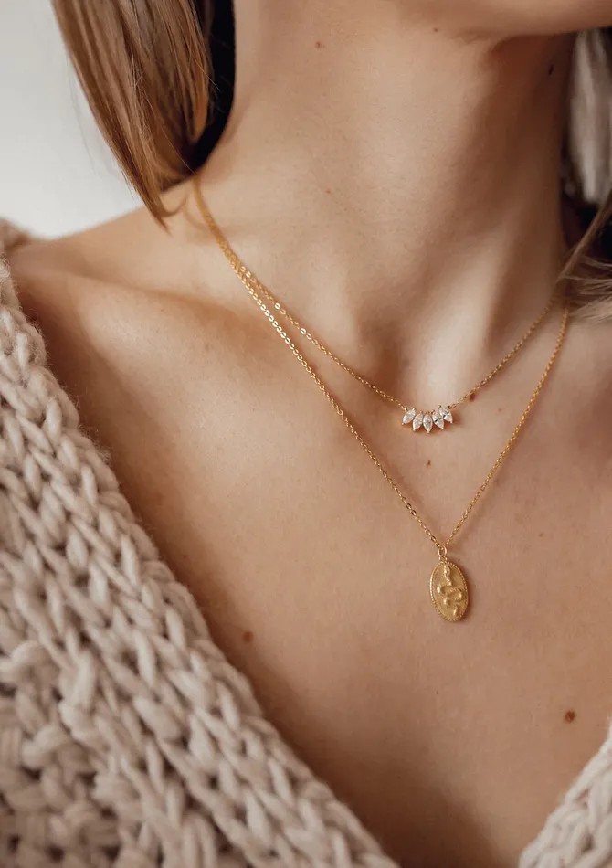 Gemstone Blossom Necklace Sterling Silver Gold Hey Happiness Necklaces Gemstone Blossom Necklace Sterling Silver Gold Hey Happiness Necklaces