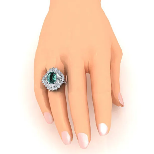Genuine Alexandrite Diamond Ring HarryChadEntcom Rings