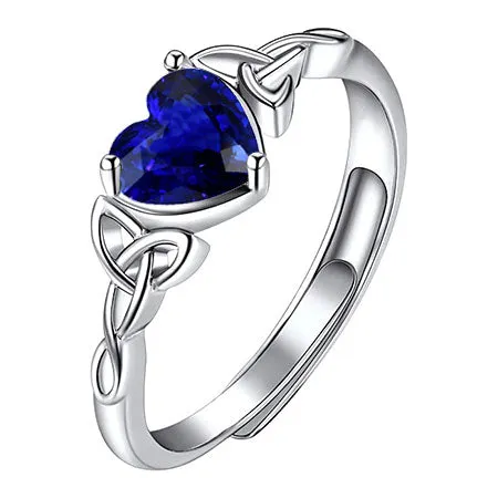 Gold Gemstone Heart Sapphire Ring 150 Carats Knot Infinity Style HarryChadEntcom Rings Gold Gemstone Heart Sapphire Ring 150 Carats Knot Infinity Style HarryChadEntcom Rings