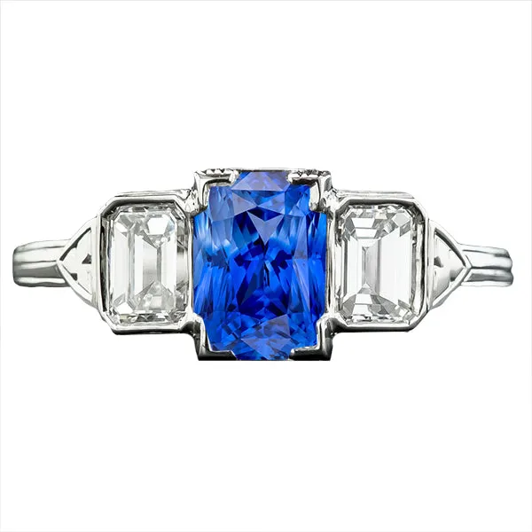 HarryChadEntcom Rings 3 Stone Natural Earth Mined Diamond Jewelry Bezel Set Emeralds Gold Sapphire Ring 3 Carats HarryChadEntcom Rings 3 Stone Natural Earth Mined Diamond Jewelry Bezel Set Emeralds Gold Sapphire Ring 3 Carats