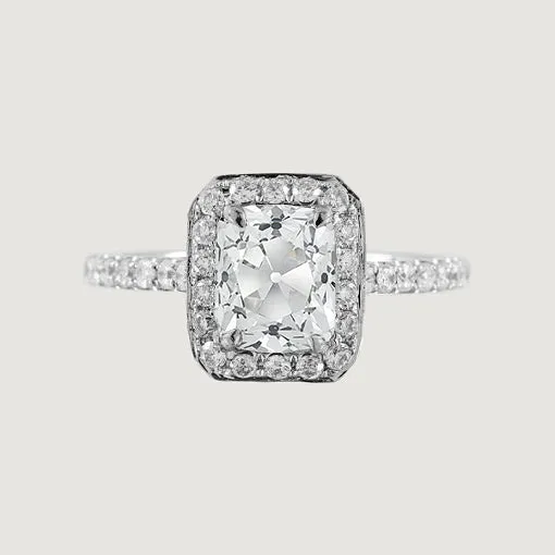 HarryChadEntcom Rings Engagement Halo Cushion Cut Ring Old Mine Cut Genuine Natural Earth Mined Diamonds 325 Carats HarryChadEntcom Rings Engagement Halo Cushion Cut Ring Old Mine Cut Genuine Natural Earth Mined Diamonds 325 Carats