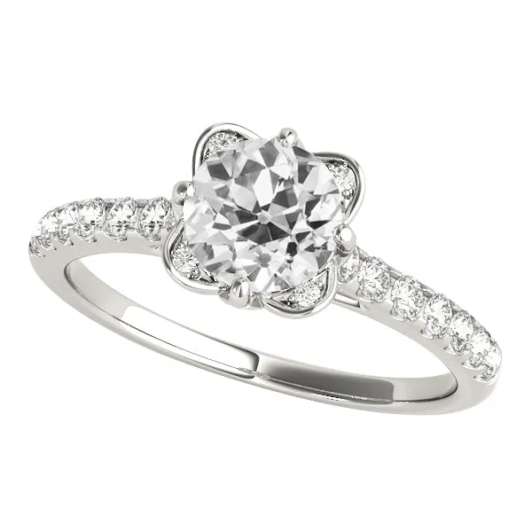 HarryChadEntcom Rings Round Old Mine Cut Real Natural Earth Mined Diamond Engagement Ring 350 Carats HarryChadEntcom Rings Round Old Mine Cut Real Natural Earth Mined Diamond Engagement Ring 350 Carats