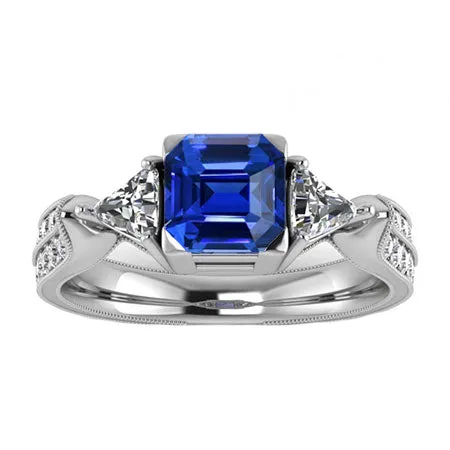 HarryChadEntcom Rings Trillion Round Natural Earth Mined Diamond Asscher Sapphire Engagement Ring 250 Carats HarryChadEntcom Rings Trillion Round Natural Earth Mined Diamond Asscher Sapphire Engagement Ring 250 Carats