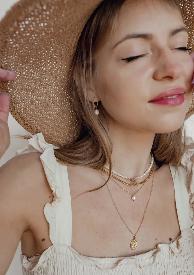 Hey Happiness Necklaces Fine Singapore Chain Sterling Silver Gold Hey Happiness Necklaces Fine Singapore Chain Sterling Silver Gold