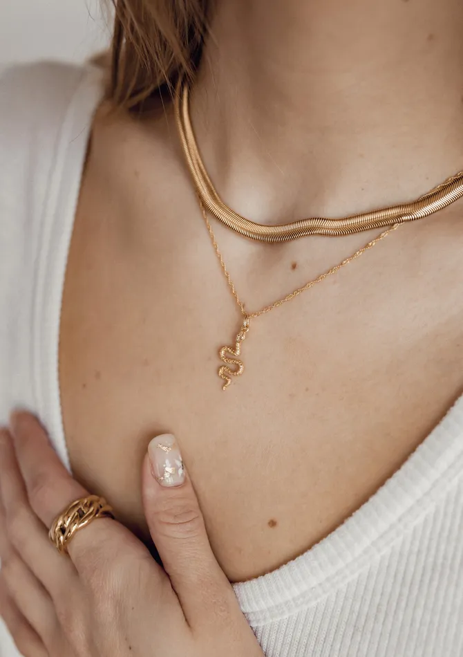 Hey Happiness Necklaces Fine Singapore Chain Sterling Silver Gold Hey Happiness Necklaces Fine Singapore Chain Sterling Silver Gold