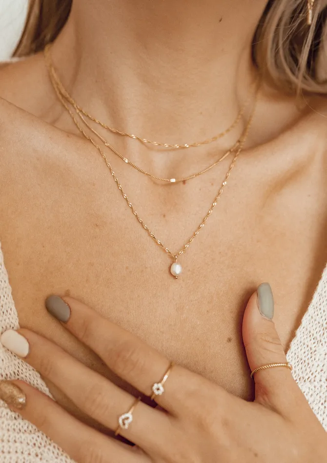Hey Happiness Necklaces Fine Singapore Chain Sterling Silver Gold Hey Happiness Necklaces Fine Singapore Chain Sterling Silver Gold