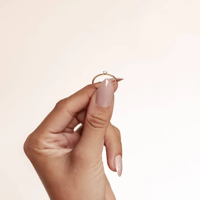 Hey Happiness Rings Infinite Bliss Diamond Ring 14K Gold Hey Happiness Rings Infinite Bliss Diamond Ring 14K Gold