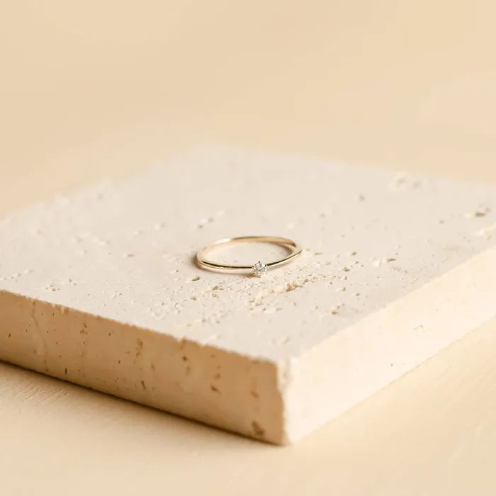 Hey Happiness Rings Infinite Bliss Diamond Ring 14K Gold Hey Happiness Rings Infinite Bliss Diamond Ring 14K Gold