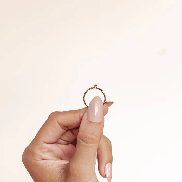Hey Happiness Rings Infinite Bliss Diamond Ring 14K Gold Hey Happiness Rings Infinite Bliss Diamond Ring 14K Gold