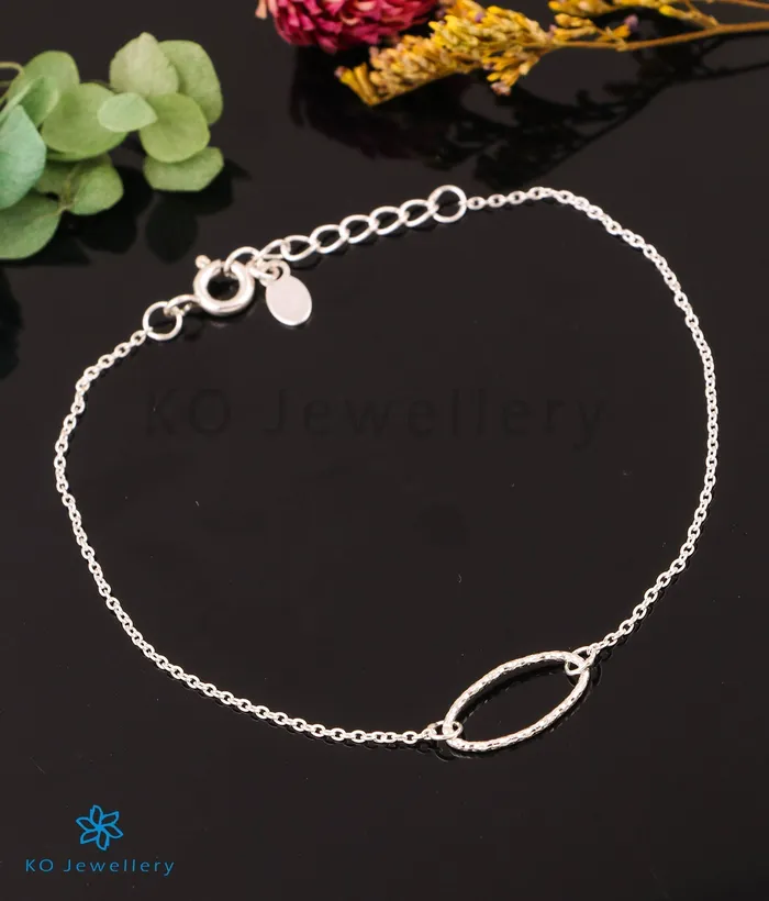 Imported Bracelets The Oval Silver Bracelet