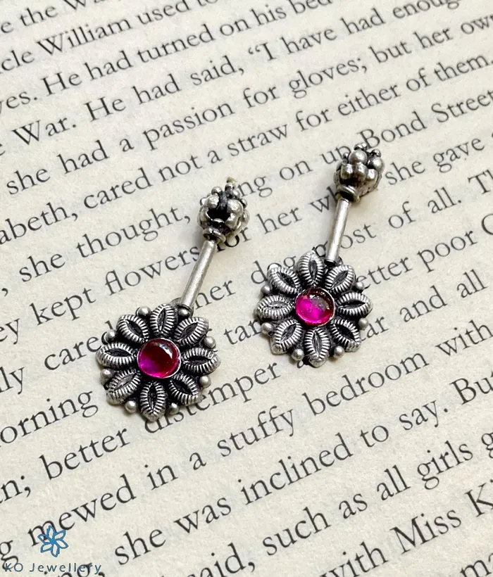 Karwar Earrings The Prerna Silver Bugudi Earrings Piercing