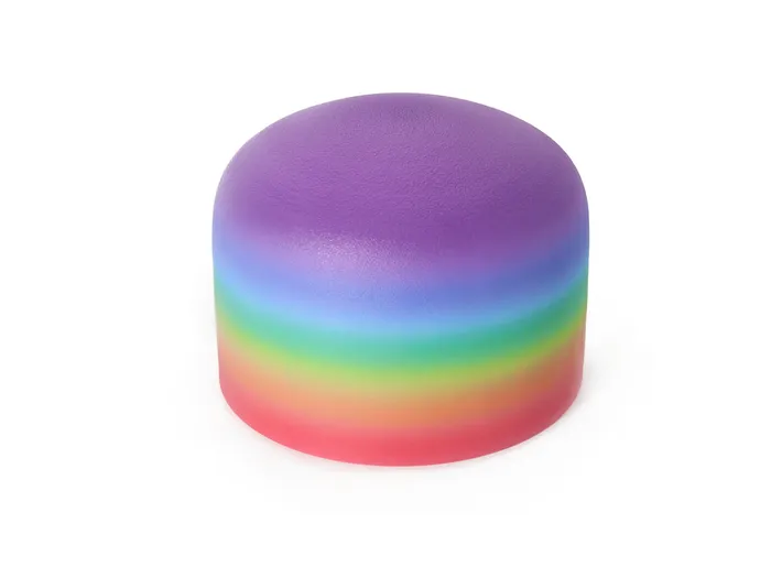 Life Changing Energy 69 Inch Full Color Frosted Crystal Singing Bowl FREE Mallet and Oring Rings