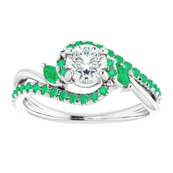 Natural Earth Mined Diamond Ring 165 Carats Emeralds Jewelry New GB Rings Natural Earth Mined Diamond Ring 165 Carats Emeralds Jewelry New GB Rings