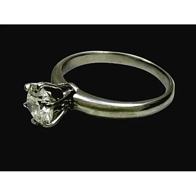 Natural Earth Mined Diamond Solitaire Ring Women Jewelry 101 Carat White Gold GB Rings Natural Earth Mined Diamond Solitaire Ring Women Jewelry 101 Carat White Gold GB Rings