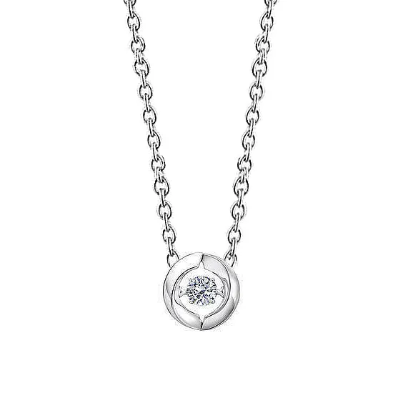 Necklaces GB Natural Earth Mined Diamond Solitaire Women Necklace Pendant 050 Carat White Gold 14K Necklaces GB Natural Earth Mined Diamond Solitaire Women Necklace Pendant 050 Carat White Gold 14K