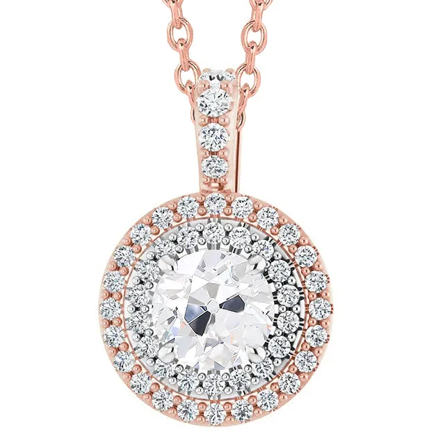 Necklaces Halo Gold Natural Earth Mined Diamond Pendant Old Mine Cut 5 Carats Jewelry Two Tone 14K HarryChadEntcom Necklaces Halo Gold Natural Earth Mined Diamond Pendant Old Mine Cut 5 Carats Jewelry Two Tone 14K HarryChadEntcom