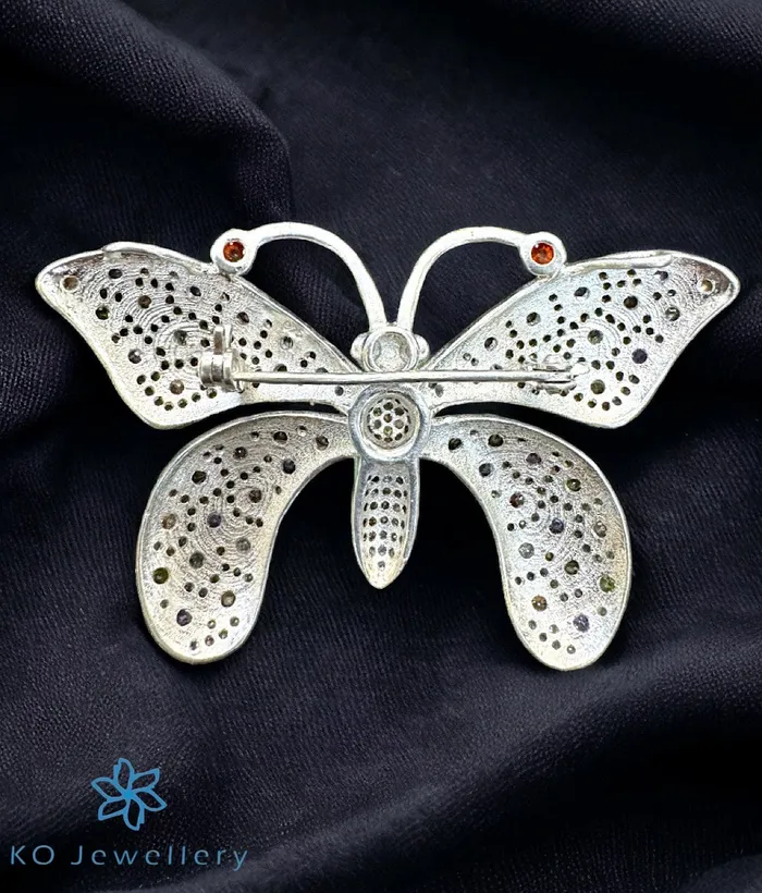 Necklaces Imported The Butterfly Silver Brooch Pendant