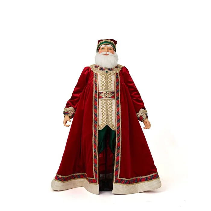 PreStyled Sets Katherines Collection Katherines Collection 2022 Chinoiserie Santa Doll Gold 35 Red Polyester PreStyled Sets Katherines Collection Katherines Collection 2022 Chinoiserie Santa Doll Gold 35 Red Polyester