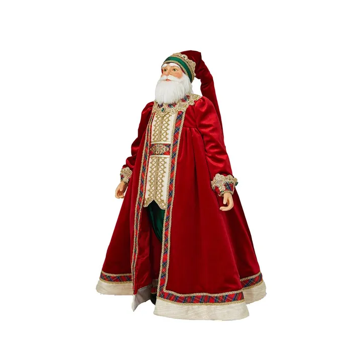 PreStyled Sets Katherines Collection Katherines Collection 2022 Chinoiserie Santa Doll Gold 35 Red Polyester PreStyled Sets Katherines Collection Katherines Collection 2022 Chinoiserie Santa Doll Gold 35 Red Polyester