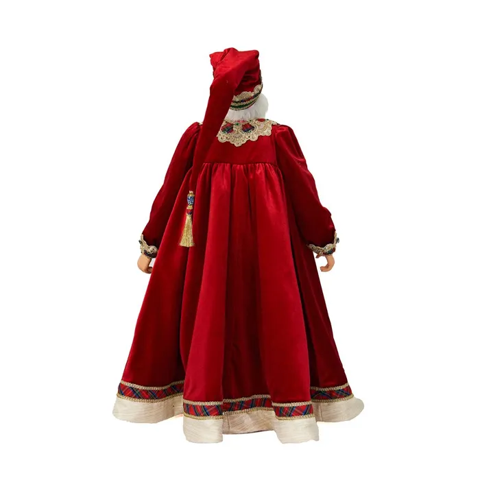 PreStyled Sets Katherines Collection Katherines Collection 2022 Chinoiserie Santa Doll Gold 35 Red Polyester PreStyled Sets Katherines Collection Katherines Collection 2022 Chinoiserie Santa Doll Gold 35 Red Polyester