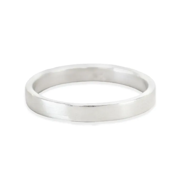 PSV Rings Sterling Silver Ring Stamping Blank 3mm Wide SIZE 7