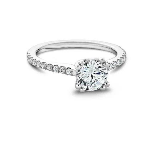 Rings 215 Carats Solitaire With Accent Natural Earth Mined Diamonds Wedding Ring White Gold GB